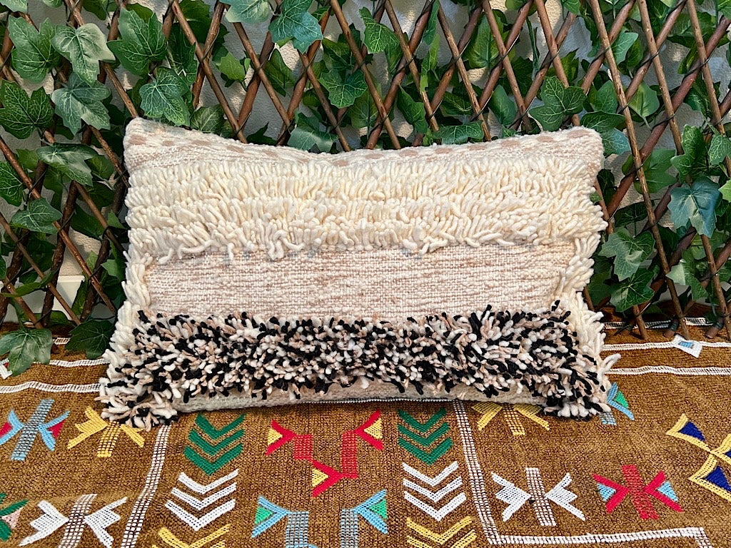 Kelim Kussensloop Beige / Bruin