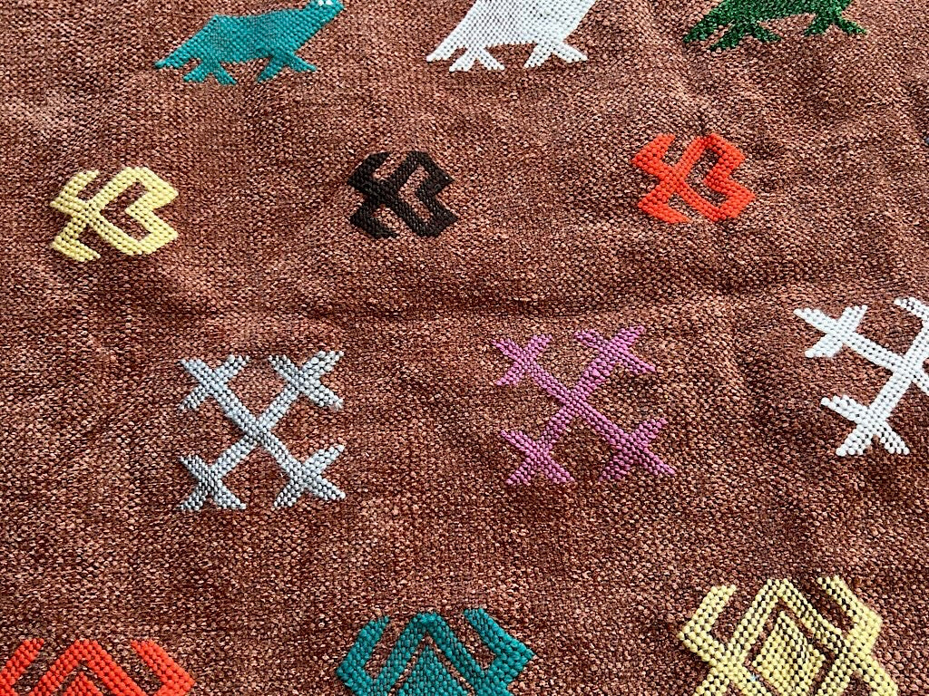 Marokkaanse Vloerkleed Bruin