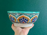 Handgemaakte Marokkaanse Saladeschaal 20cm