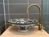 Handgemaakte Marokkaanse Waskom Agafay 35 cm