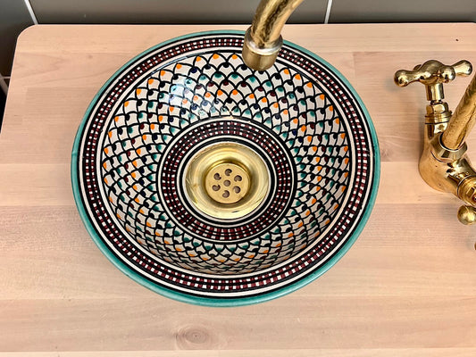 Handgemaakte Marokkaanse Waskom