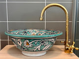 Handmade Moroccan sink