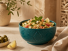 Handgemaakte Marokkaanse Saladeschaal 21cm