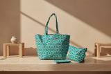 Marrakech shopper blauw