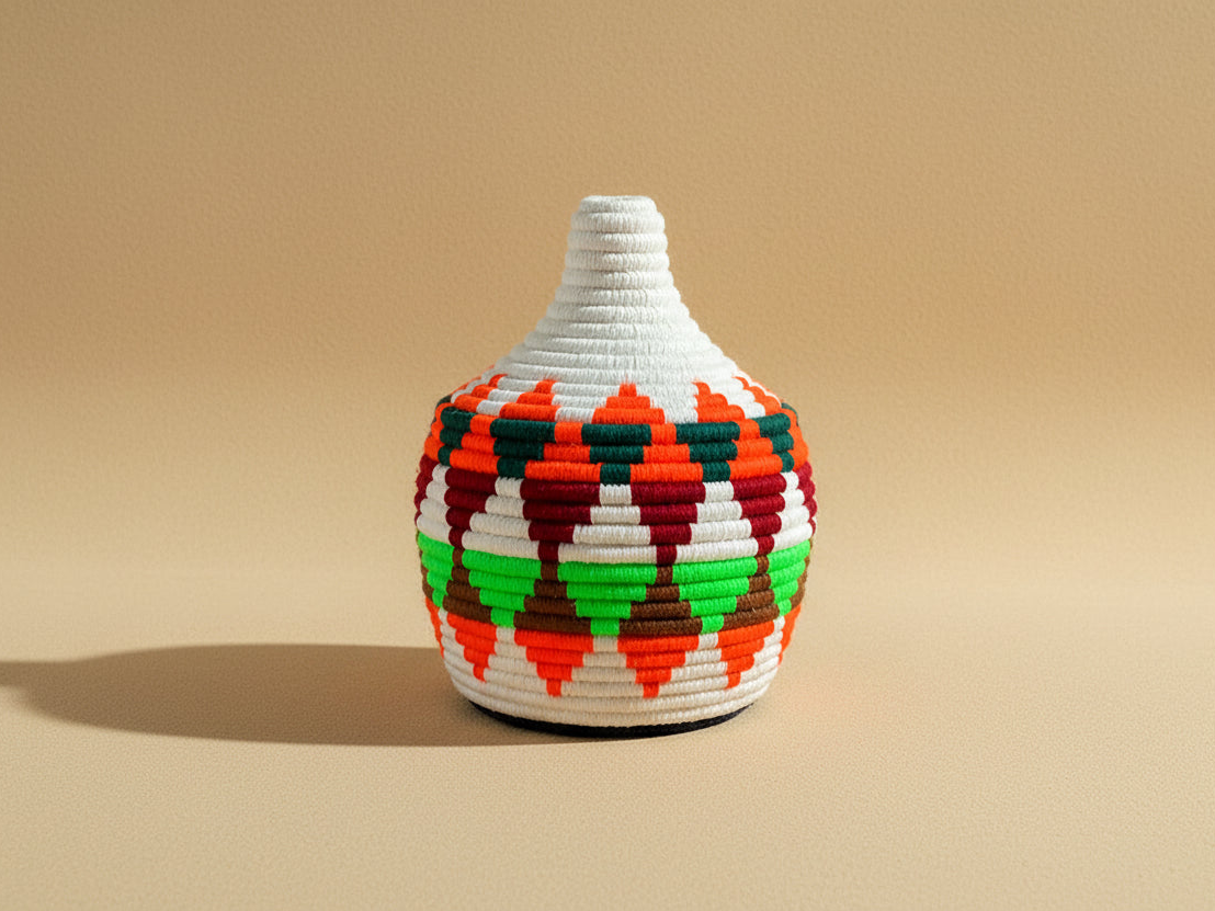 Berber basket handmade