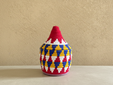 Berber Wollen Mand Gekleurd