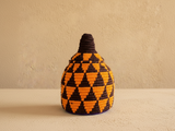 Berber Wollen Mand Oranje/Bruin