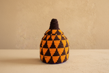 Berber Wollen Mand Oranje/Bruin
