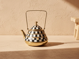 Inlay messing pot