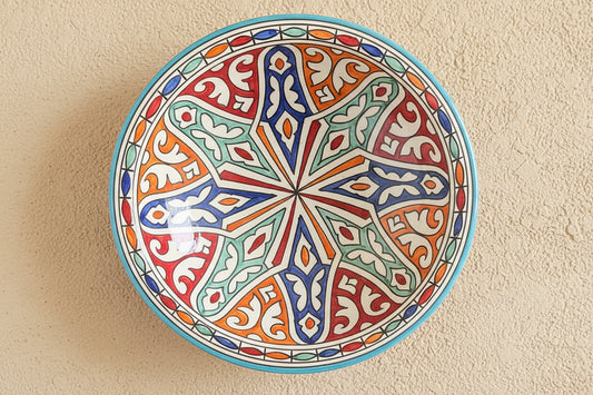 Handgemaakte Marokkaanse Schaal Cordoba 35cm