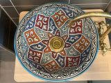 Handgemaakte Marokkaanse Waskom Alhambra 35 cm