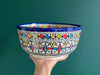 Luxe Handgemaakte Marokkaanse Saladeschaal 24cm