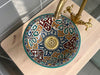 Handgemaakte Marokkaanse Waskom Marrakech 25 cm