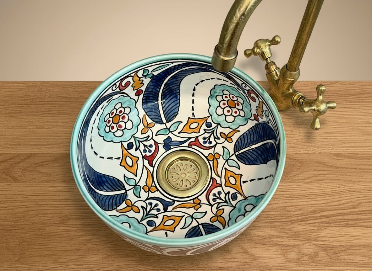 Luxe Marokkaanse Waskom Riad 24cm