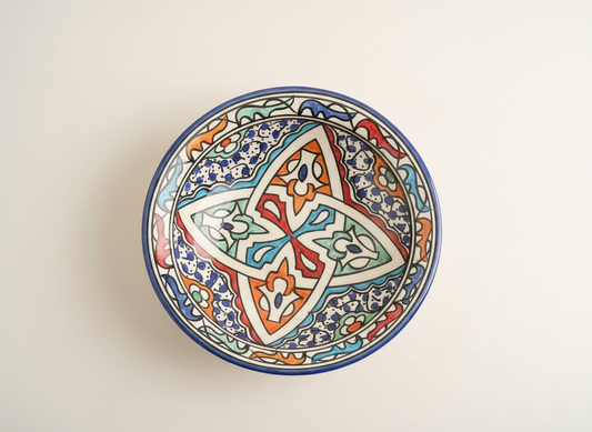 Handgemaakte Marokkaanse Schaal Casablanca 25cm