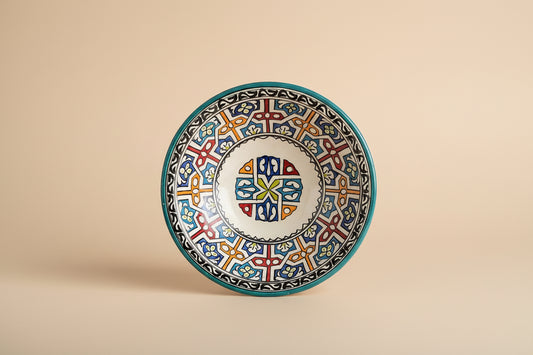 Handgemaakte Marokkaanse Schaal Sevilla 30cm