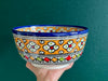 Luxe Handgemaakte Marokkaanse Saladeschaal 24cm