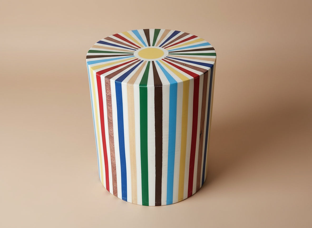 Design Tafel Marrakech Gekleurd