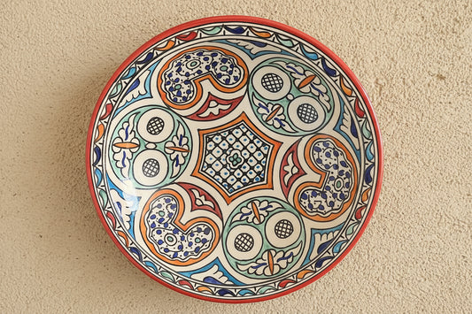 Handgemaakte Marokkaanse Schaal 33,5cm