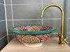 Handgemaakte Marokkaanse Waskom Alhambra 35 cm