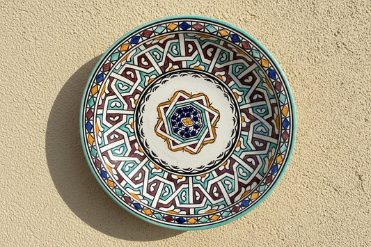 Handgemaakte Marokkaanse Schaal 30cm