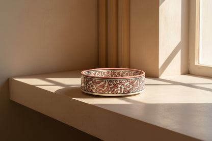 Handgemaakte Marokkaanse Saladeschaal 24cm