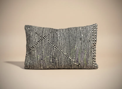 Zanfi Kussensloop Berbers Zwart / Wit