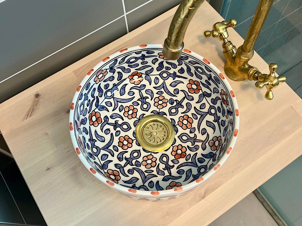 Luxe Marokkaanse Waskom Granada 24cm