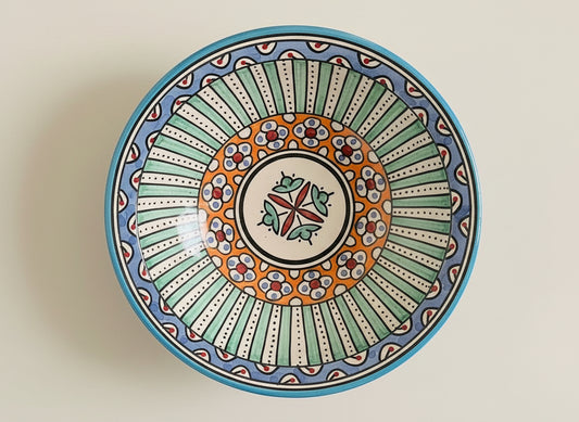 Handgemaakte Marokkaanse Schaal Agafay 25cm