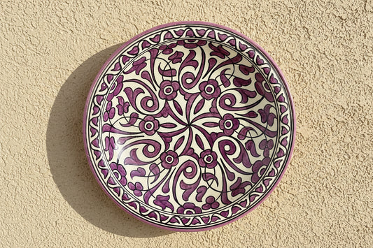 Handgemaakte Marokkaanse Schaal Cordoba 30cm