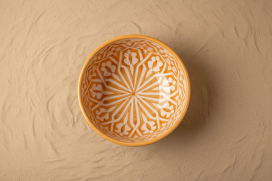 Handgemaakte Marokkaanse Saladeschaal