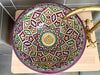 Handgemaakte Marokkaanse Waskom Sevilla 35 cm