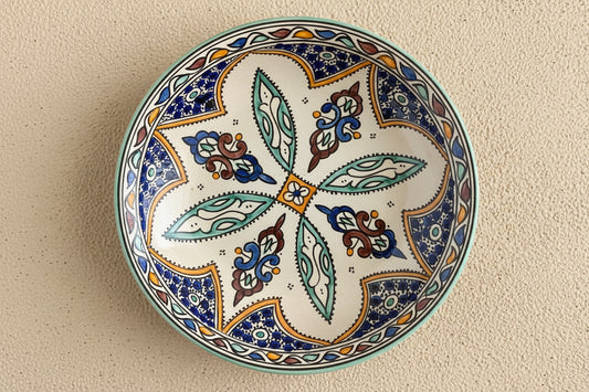Handgemaakte Marokkaanse Schaal Alhambra 30cm