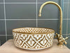Luxe Marokkaanse Waskom 30 Beige