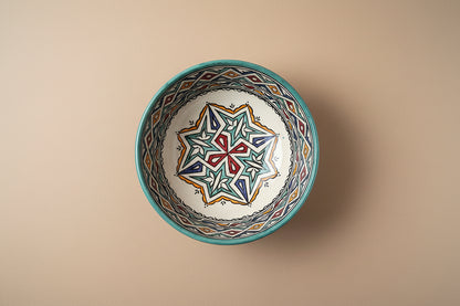 Handgemaakte Marokkaanse Saladeschaal 25