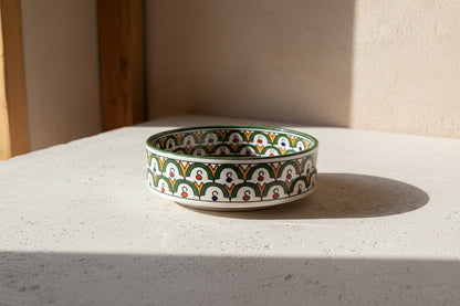 Handgemaakte Marokkaanse Saladeschaal 24cm