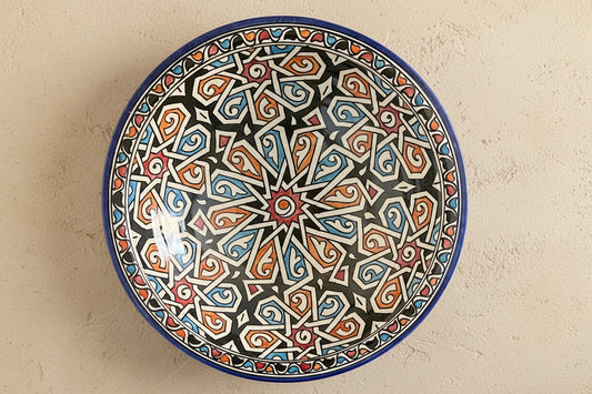 Handgemaakte Marokkaanse Schaal Granada 40cm