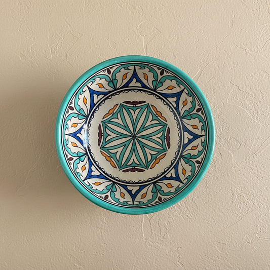 Handgemaakte Marokkaanse Saladeschaal 20 cm