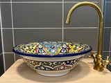 Handgemaakte Marokkaanse Waskom Alhambra - 34 cm