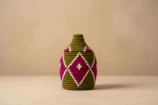 Berbermand groen paars