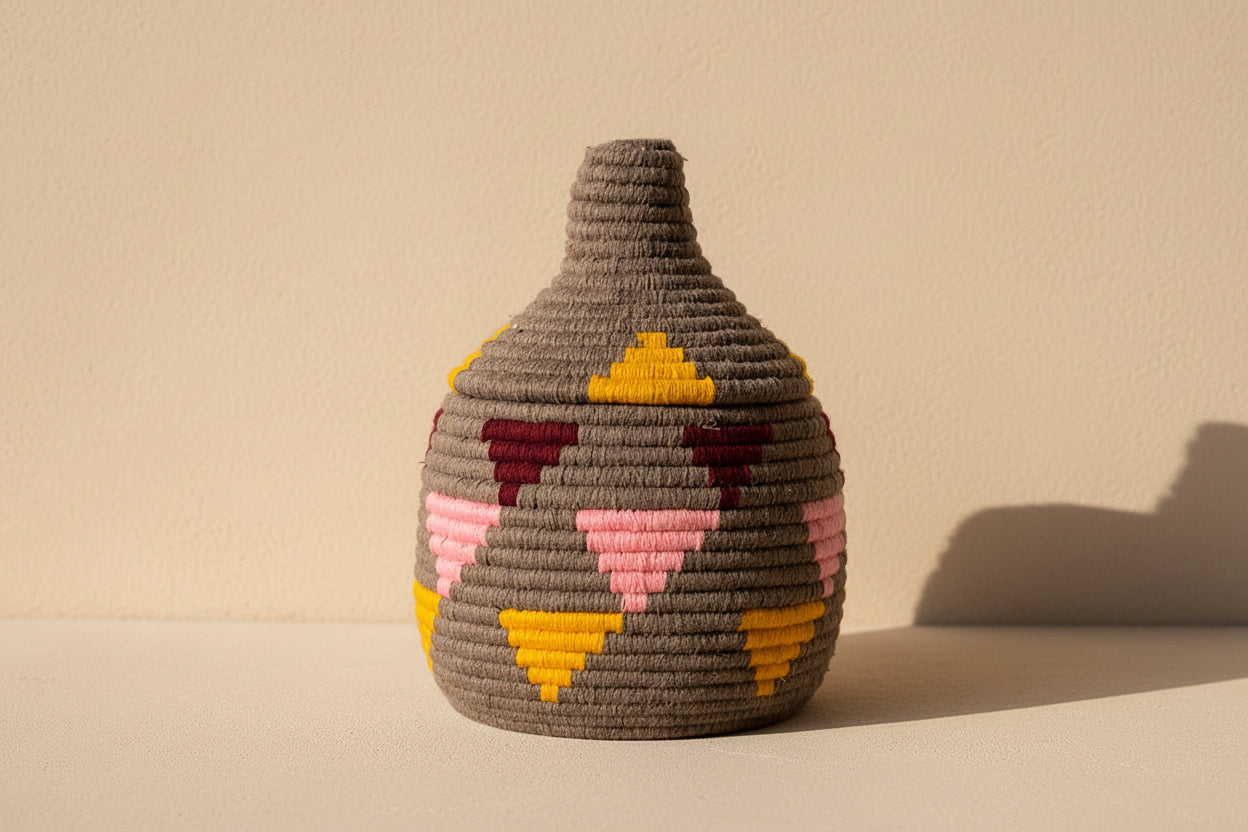 Berbermand gekleurd 