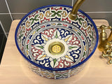 Handgemaakte Marokkaanse Waskom Sevilla - 30 cm