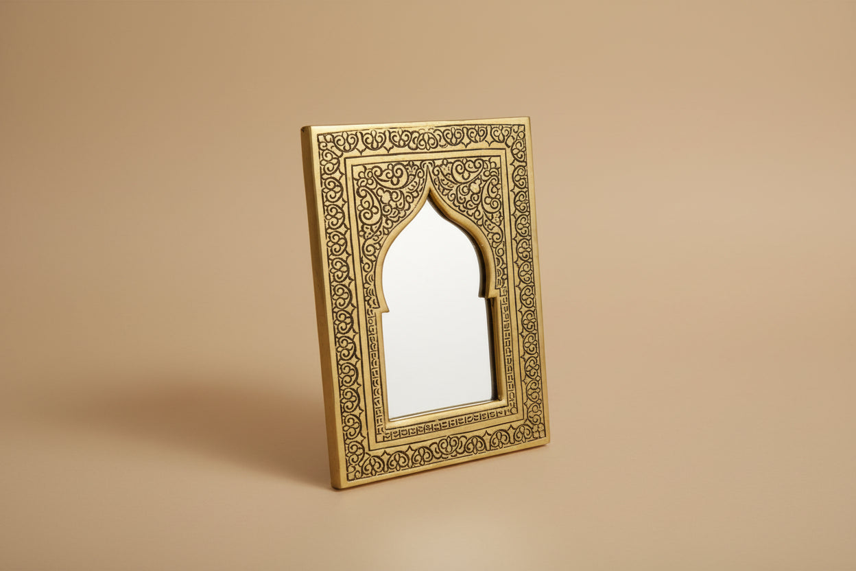 Marokkaanse Messing Spiegel Klein