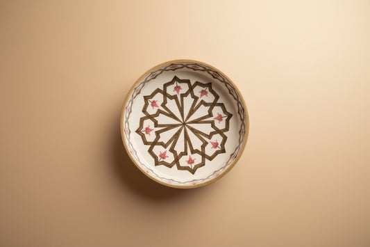 Handgemaakte Marokkaanse Saladeschaal 24cm