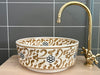Luxe Marokkaanse Waskom 30 Beige