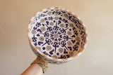 Luxe Handgemaakte Marokkaanse Saladeschaal 24cm