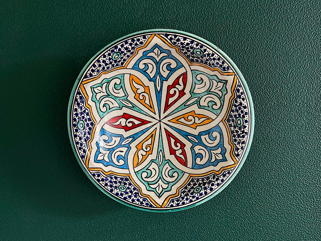 Handgemaakte Marokkaanse Schaal Andalusië 30cm