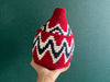 Berber Wollen Mand Rood