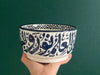 Luxe Handgemaakte Marokkaanse Saladeschaal Arabisch 18cm