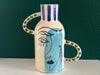 Aardewerken Vaas Blauw*